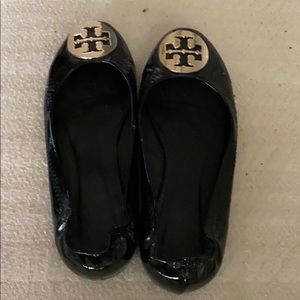 Tory Burch patent flats